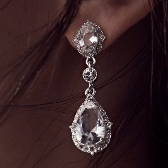 Bridal earrings - Picture 2 of 2